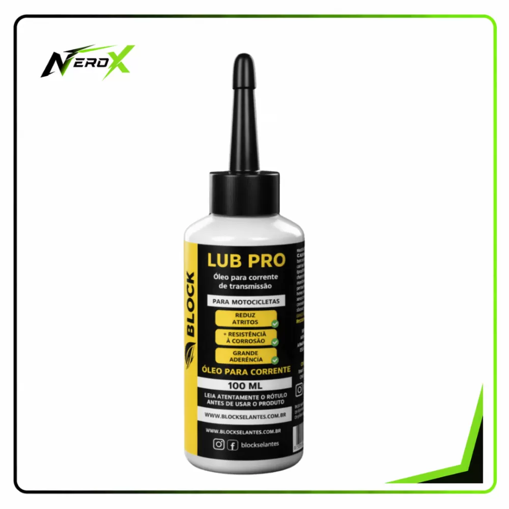 Aceite lubricante protector p/cadena moto 100ml