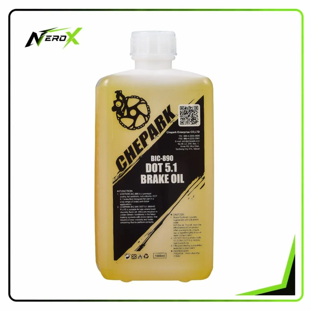 Aceite sintético DOT 5.1 p/freno hidráulico 1 litro